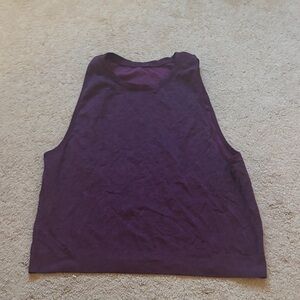 lululemon athletica Deep Purple Muscle Tee